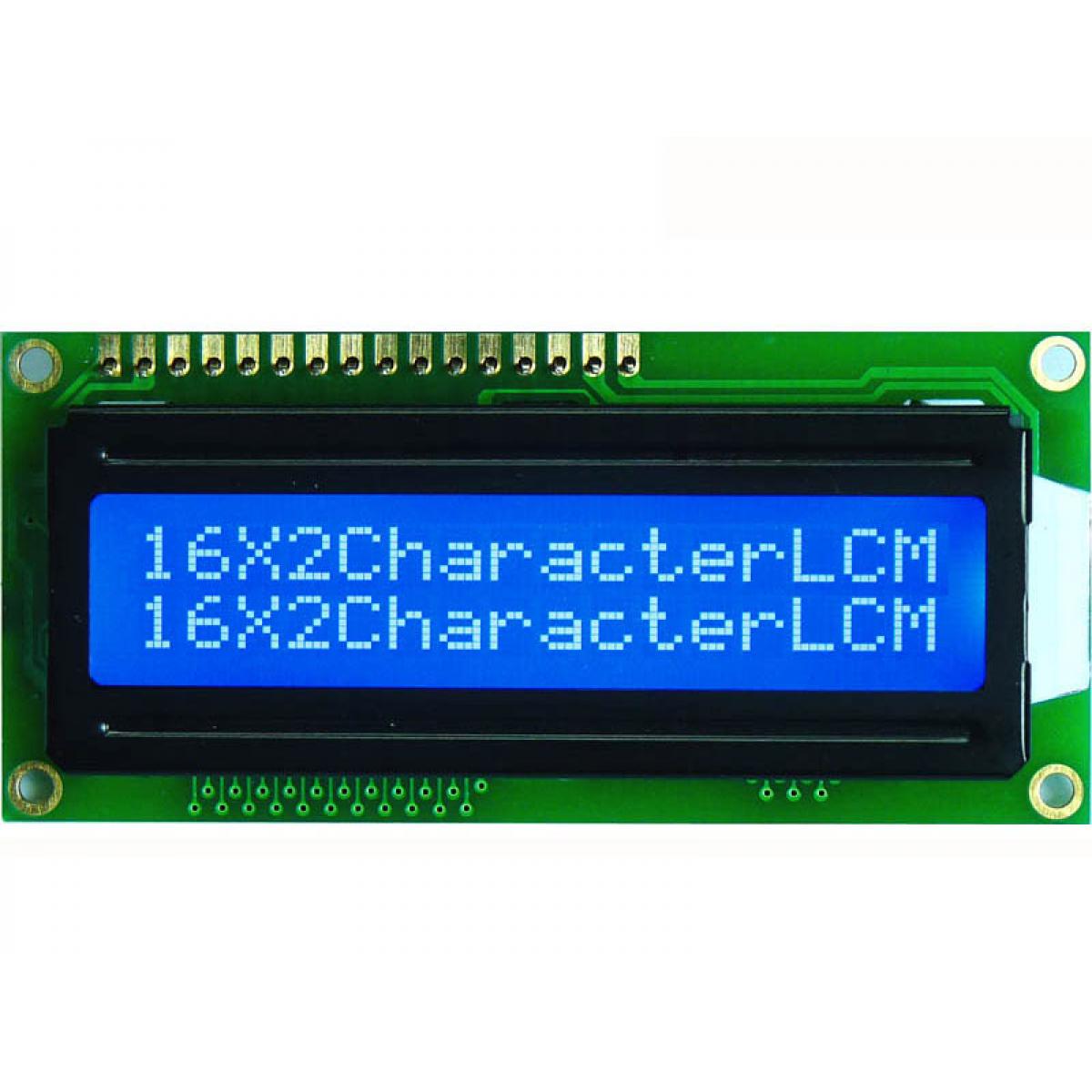 16x2 Lcd Display Blue